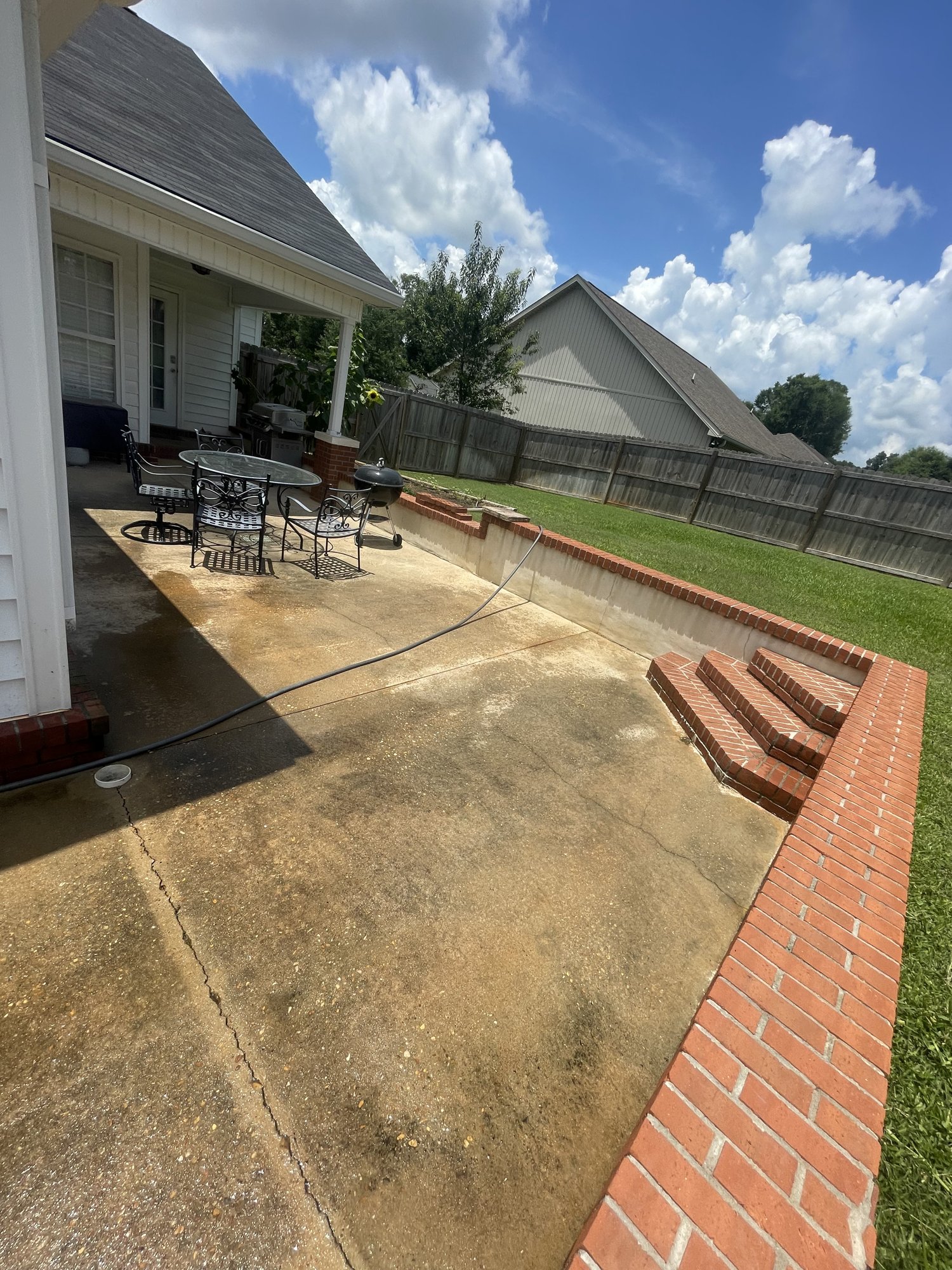 Pressure Washing service by Overwatch Exteriors in Enterprise, Alabama